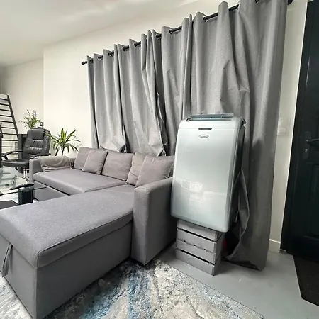Bright Loft With Terrace And Air Conditioner